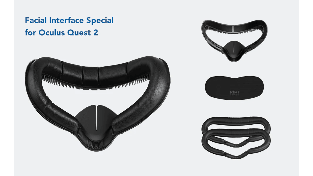 Review of KIWI facial interface bracket for quest 2 vs VRcover.