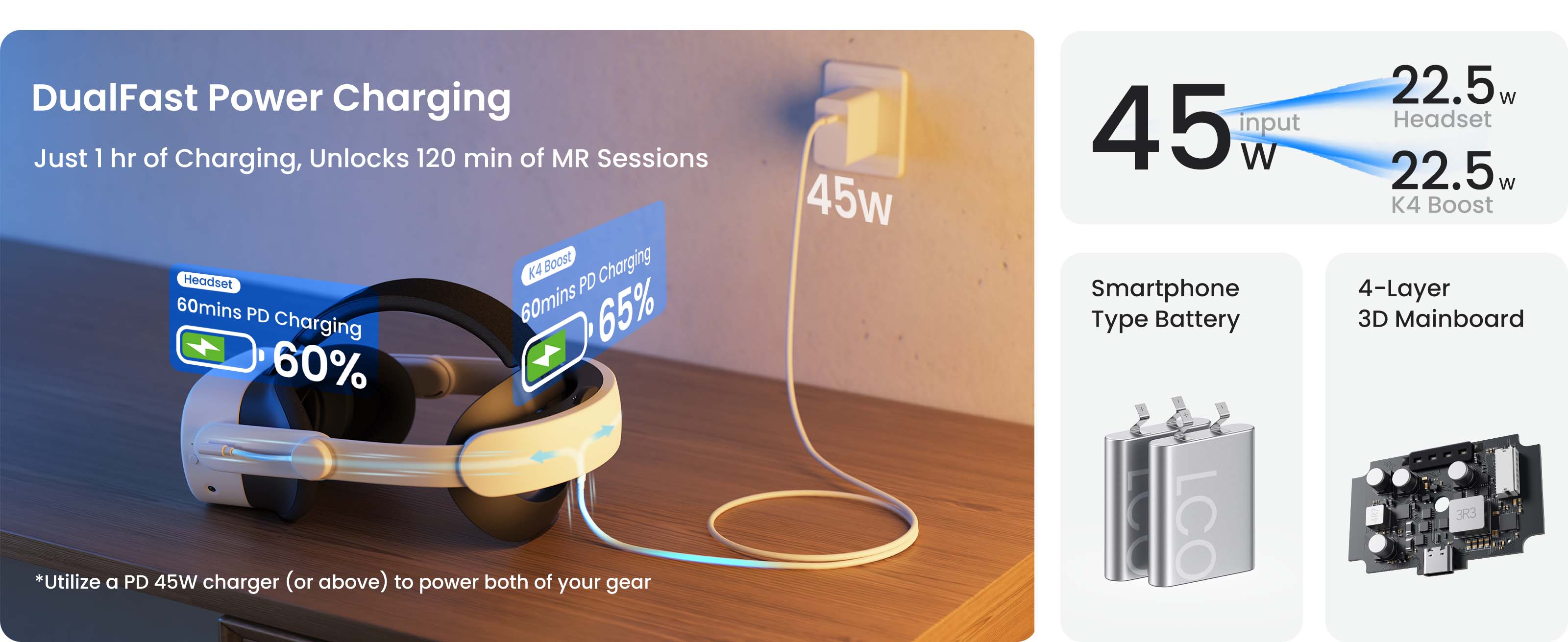 KIWI design K4 Boost Battery Strap for Meta Quest 3S 03