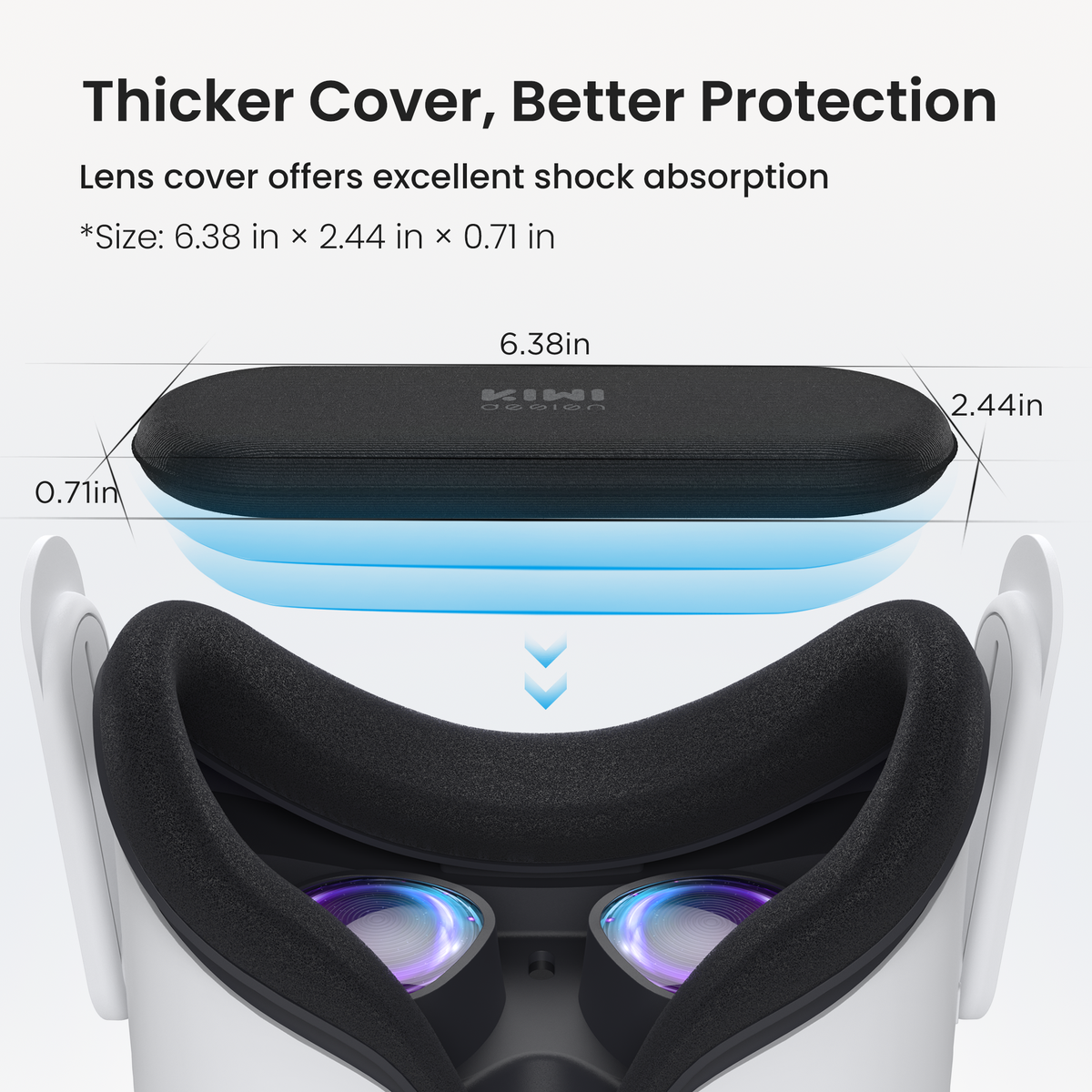 P6 Velvety Lens Protector per Quest 3S