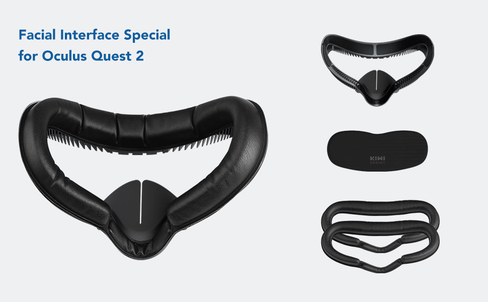 Review of KIWI facial interface bracket for quest 2 vs VRcover.