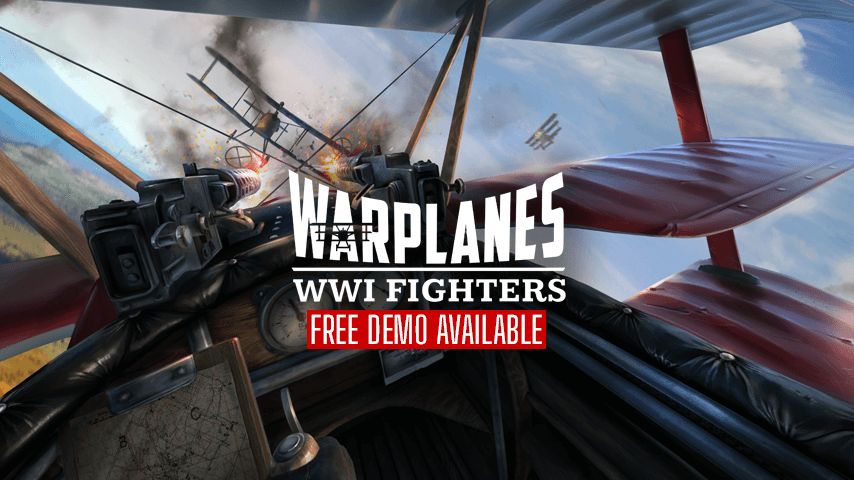 Popular App Lab Game ‘Warplanes: WW1 Fighters’ Releases on Oculus Store for Quest