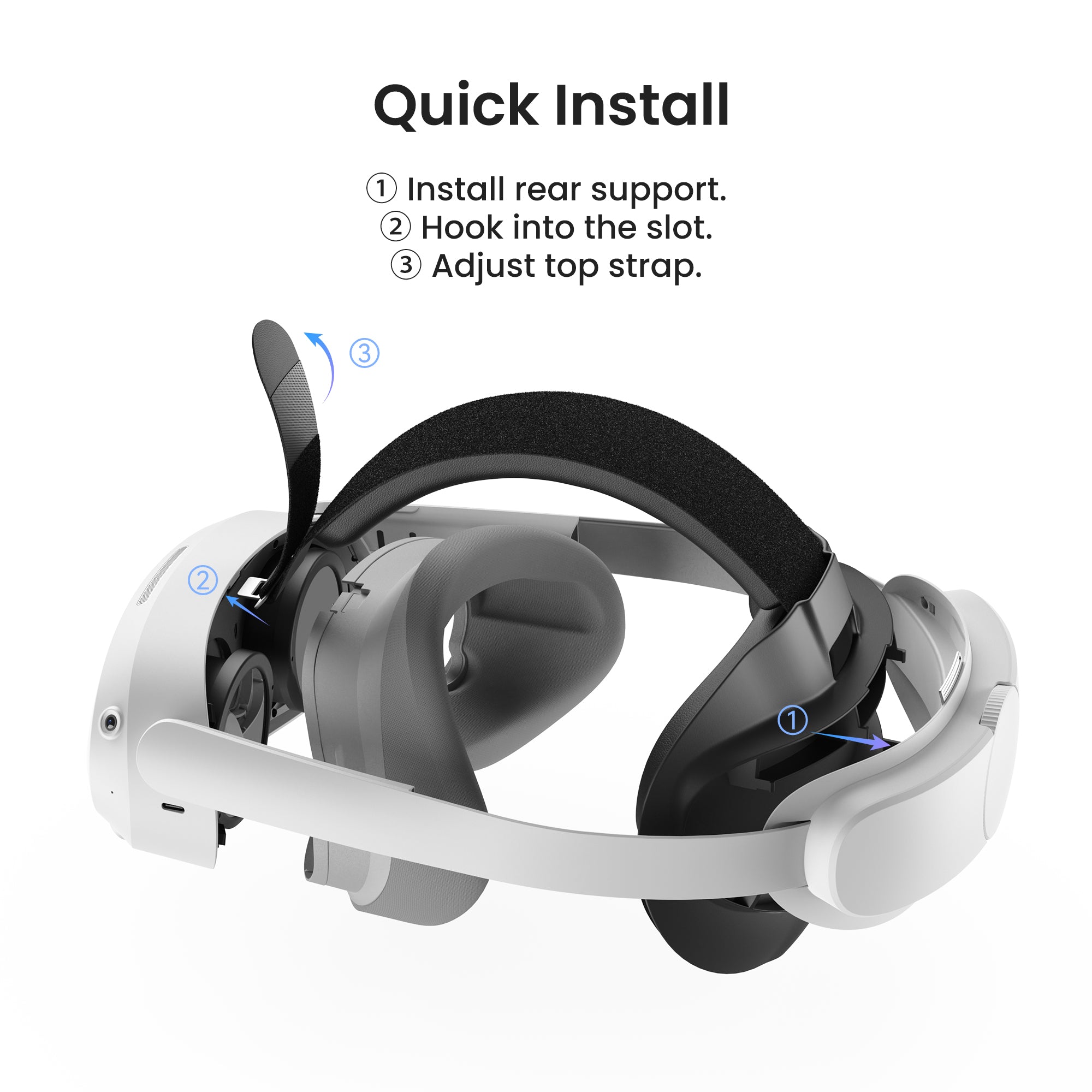 T1 Comfort Head Strap for PICO 4 Ultra/4 Ultra Enterprise