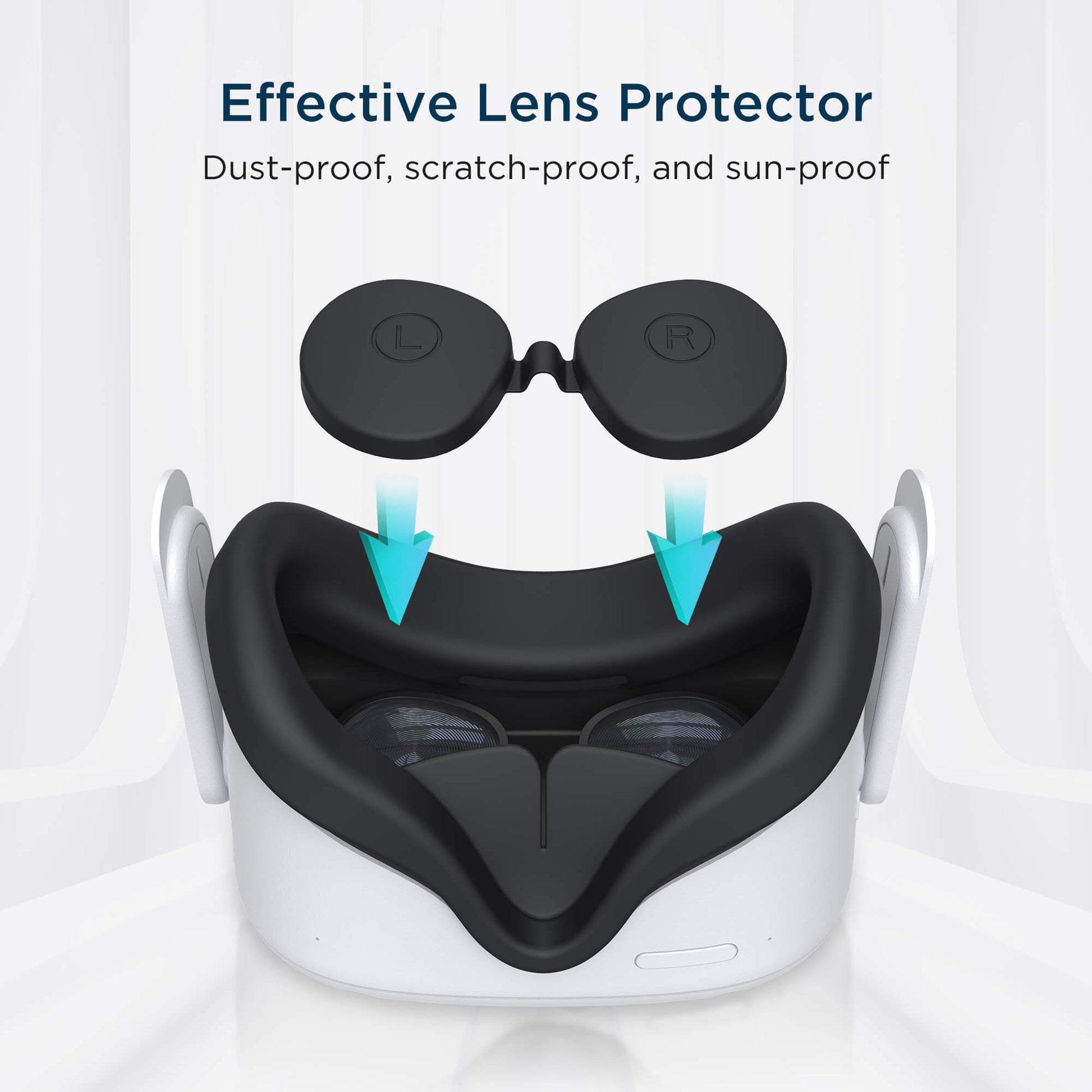 Oculus quest 2 face cover with Lens Protector