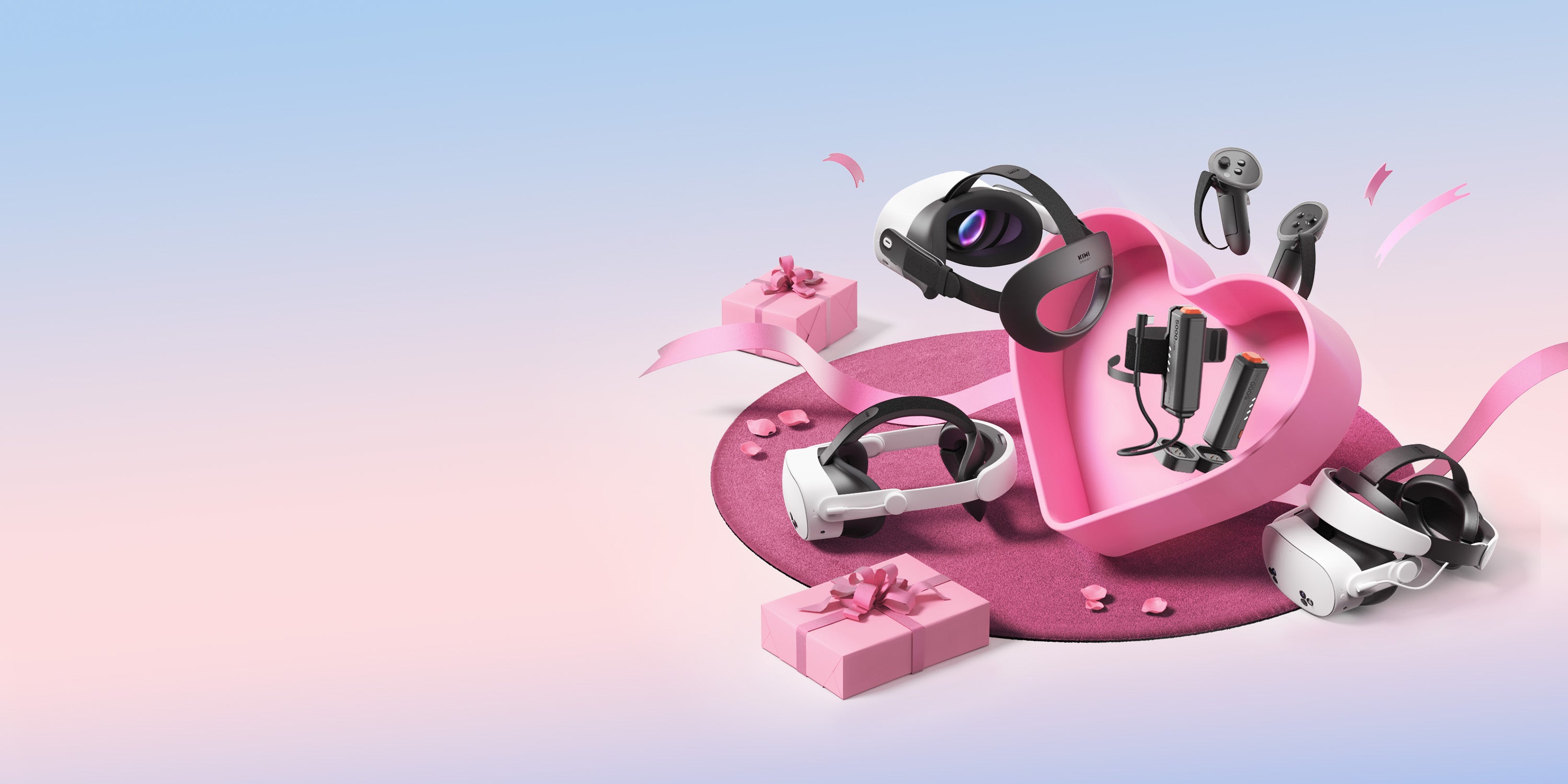 VR Accessories for Quest 3S,Quest 3,Quest 2 and More - KIWI design