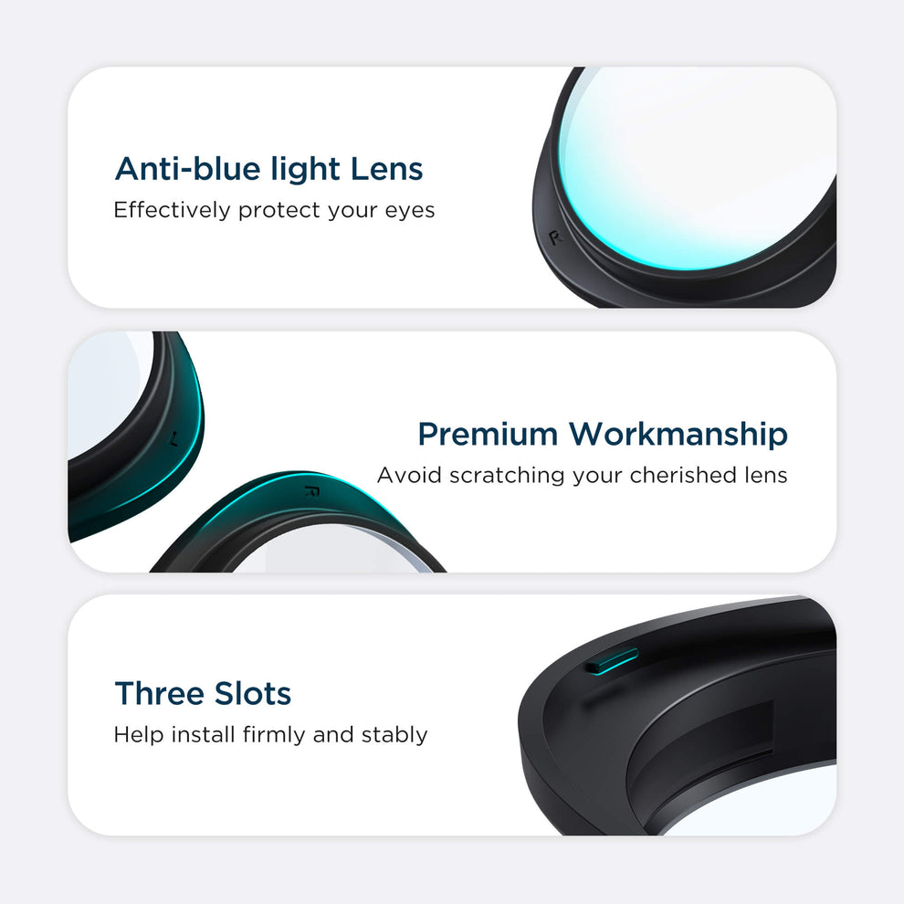 Customized Blue Light Glasses for Quest 2/Quest 1/Rift S